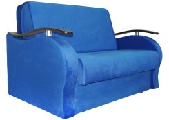 Прямой диван Алекс синий
