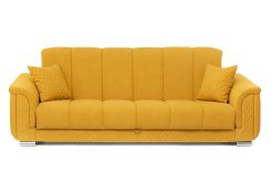 Прямой диван Стамбул желтый