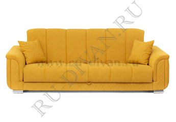 Прямой диван Стамбул желтый – доставка фото 1