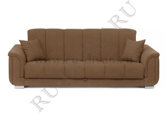 Прямой диван Стамбул коричневый – доставка фото 1