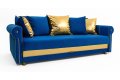 Прямой диван Султан синий фото 1