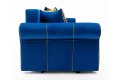 Прямой диван Султан синий фото 3