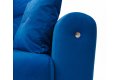 Прямой диван Вега синий фото 7