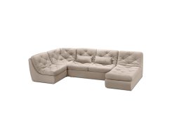 Модульный диван Борнео (Бежевый)