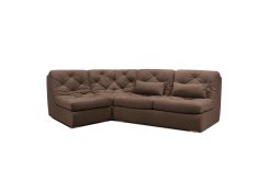 Угловой диван Борнео (Коричневый)